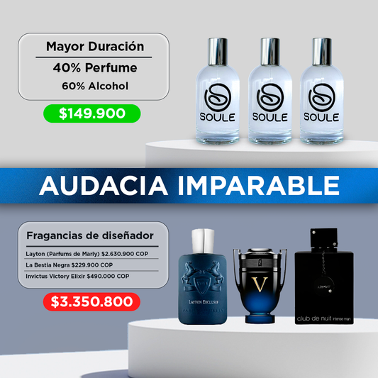 Soule Kit x6 Esencia del Hombre Moderno (50ml)