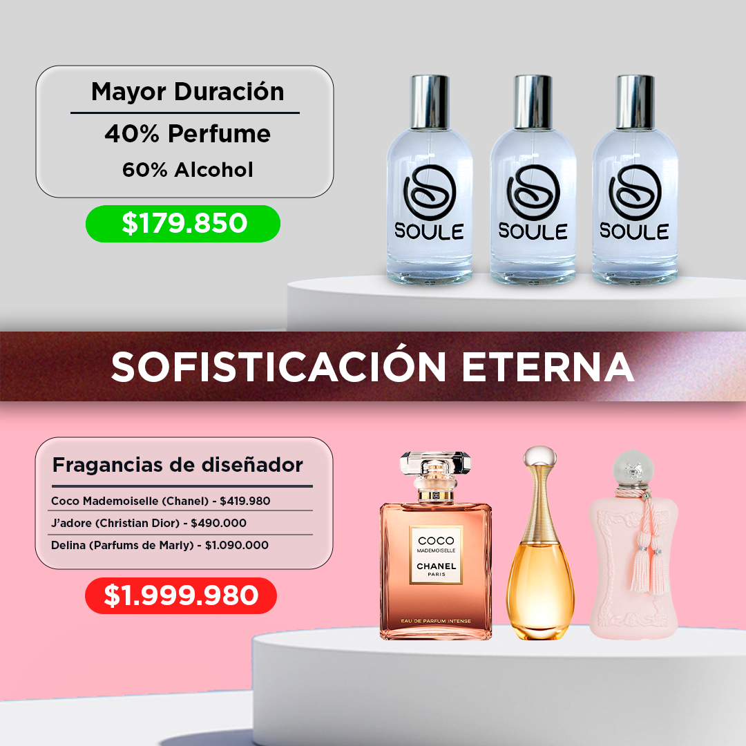 Soule Kit x3 Sofisticación Eterna Mujer (50ml)